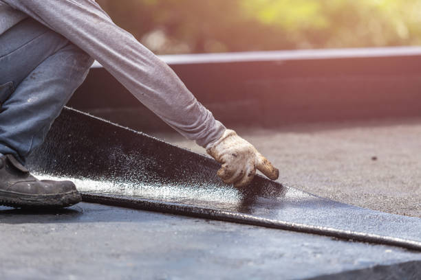 Professional Basement Waterproofing technician working in Bellevue, IL